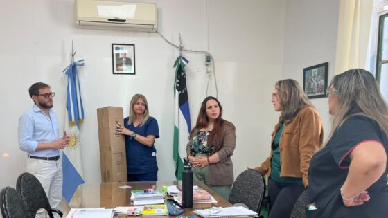 Choele fortalece el trabajo con sus instituciones: aportes para la Policía y el Hospital