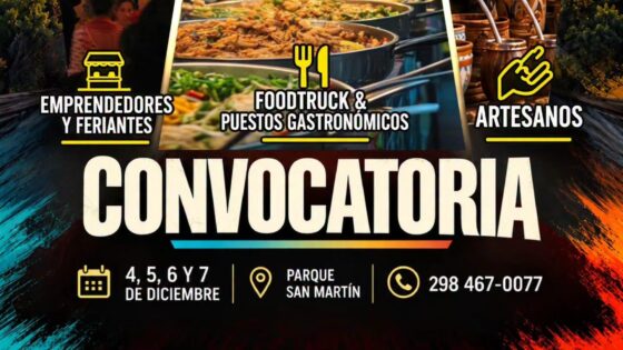 Fiesta Nacional del Folklore y la Familia – Convocatoria Foodtrucks, feriantes y artesanos.
